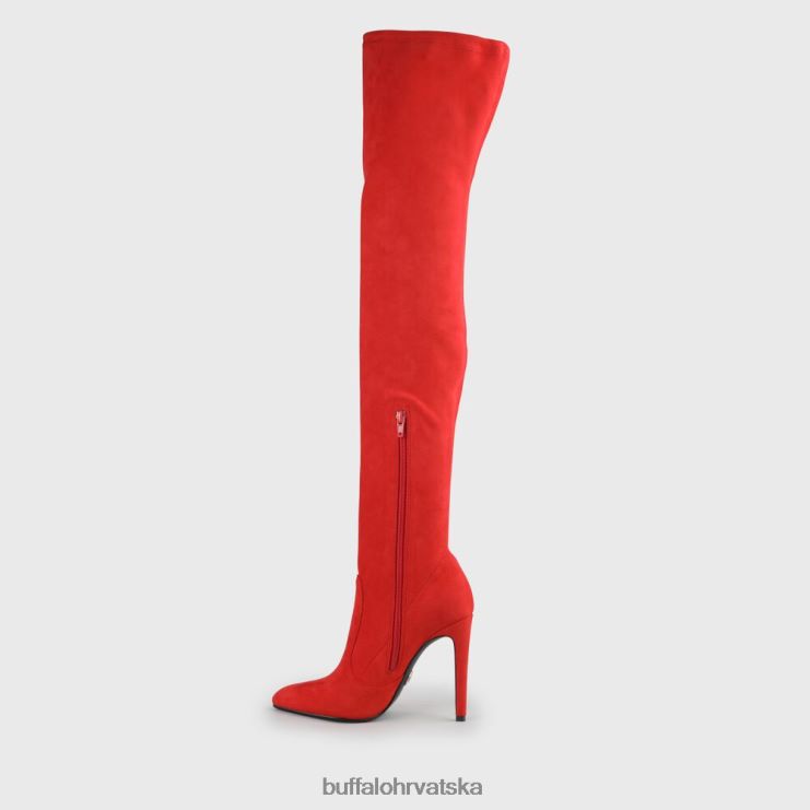 Crvena Buffalo marjorie vegan preko koljena |čizme TDD6T104